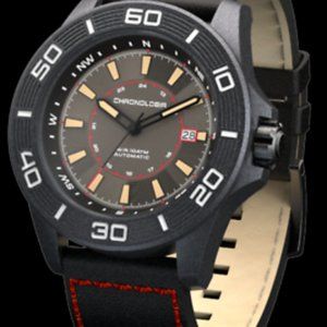 CHRONOLOGIA TREKKER CARBON FIBER WATCH 78478-4-D